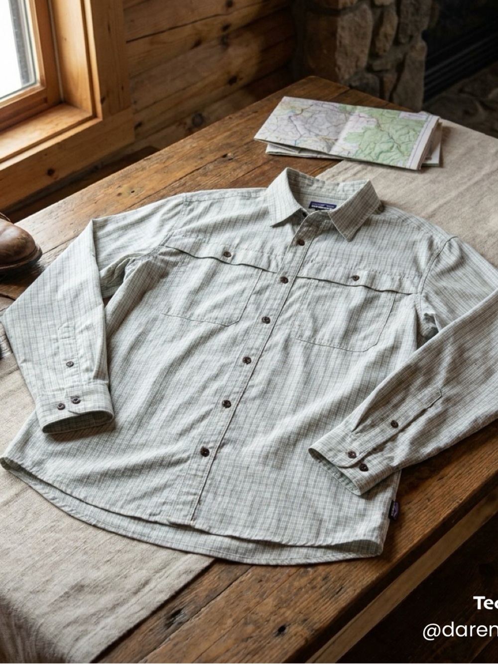 Patagonia Sage Plaid Lightweight Shirt Jacket